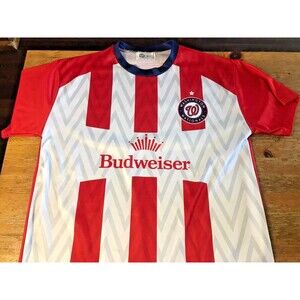 Washington Nationals Soccer Jersey Size XL SGA 2024 Football MLB Baseball